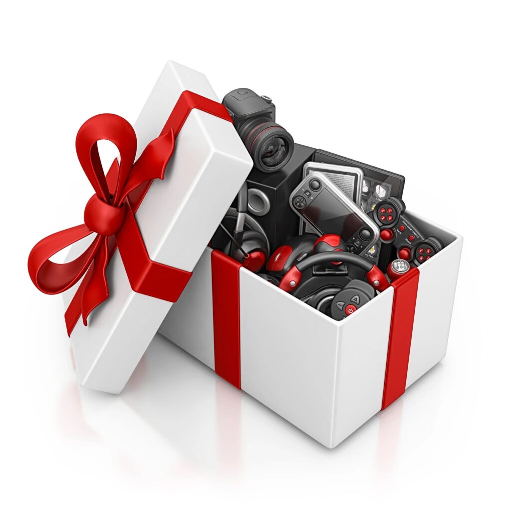 electronic gift box
