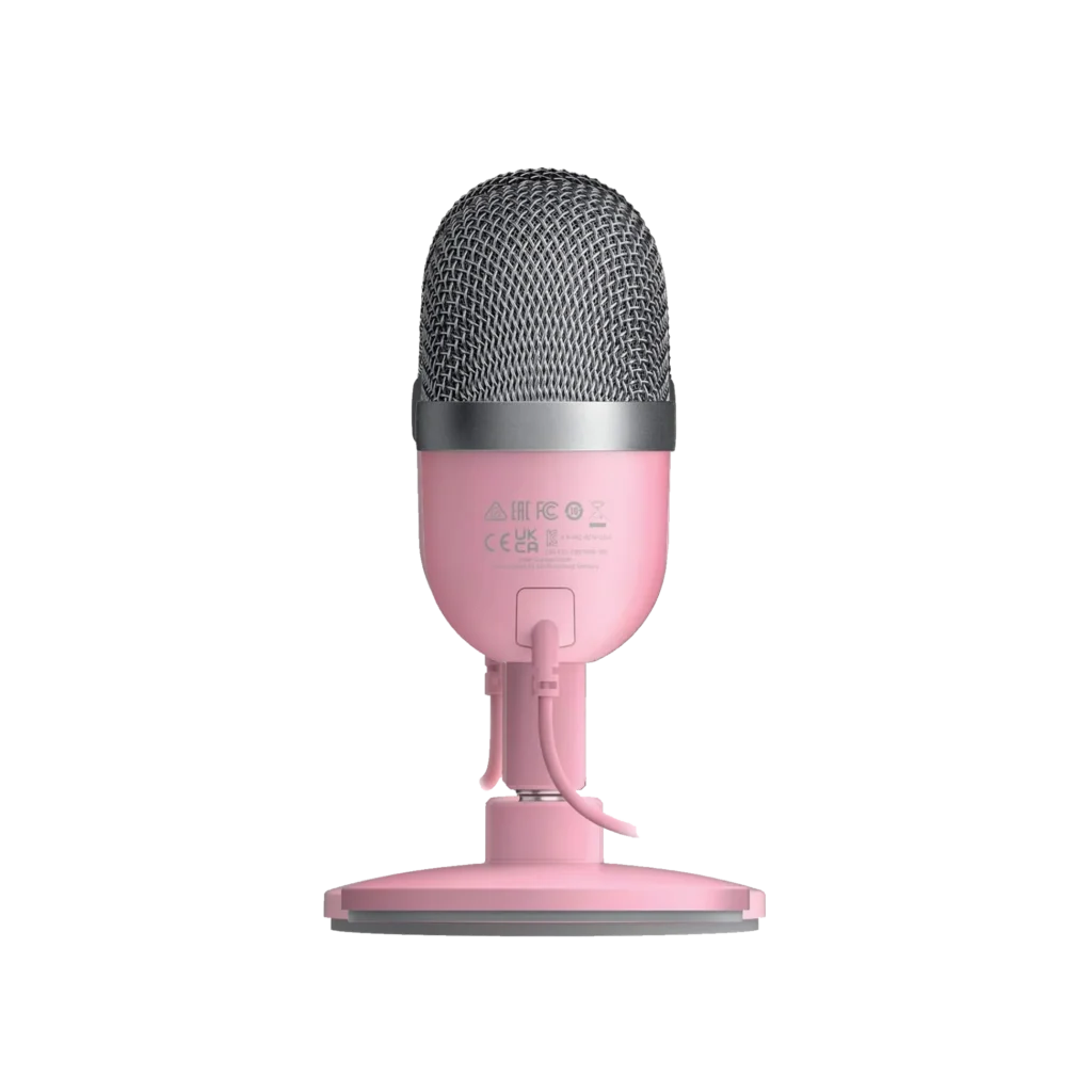 Razer Seiren Mini USB Condenser Microphone - Quartz Pink
