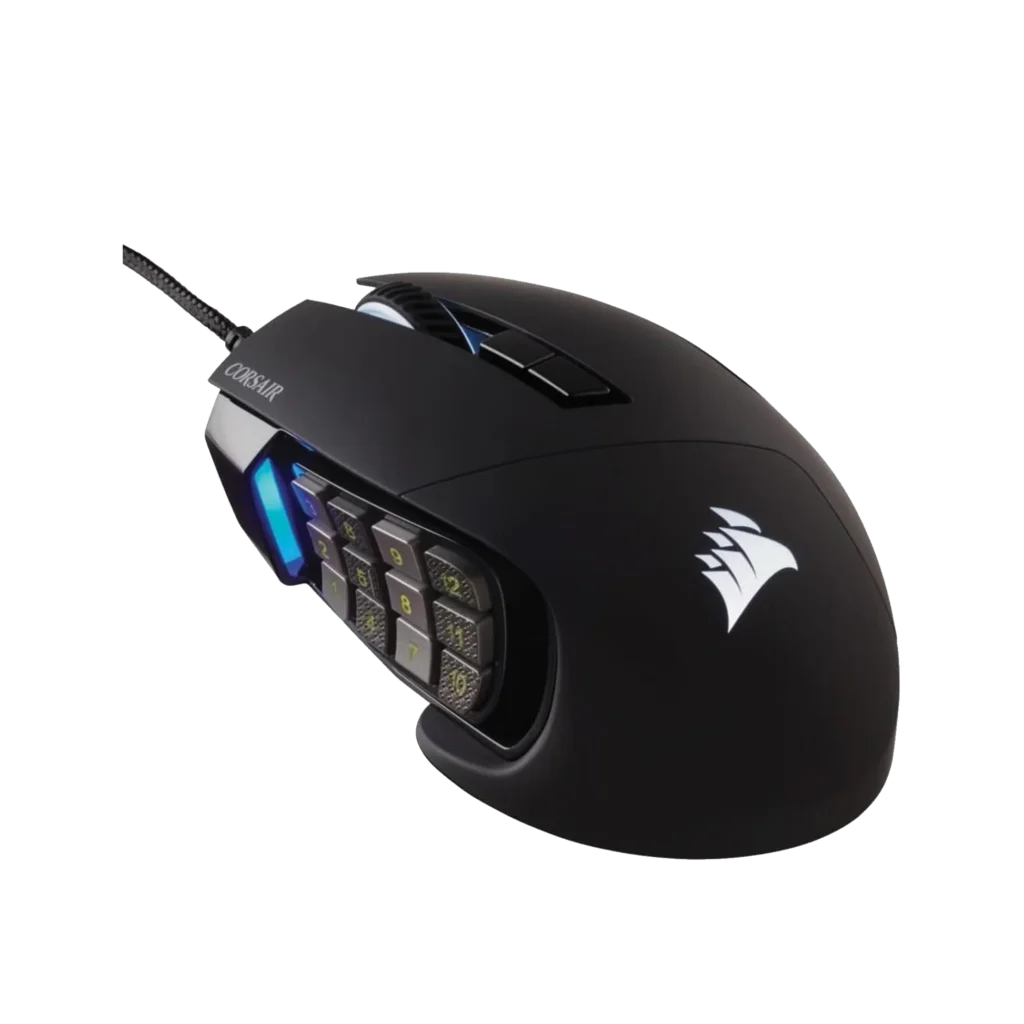Corsair Scimitar RGB Elite Wired MOBA/MMO Gaming Mouse Black
