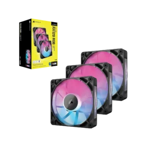 Corsair iCUE LINK RX120 RGB 120mm PWM Fans - Triple Pack