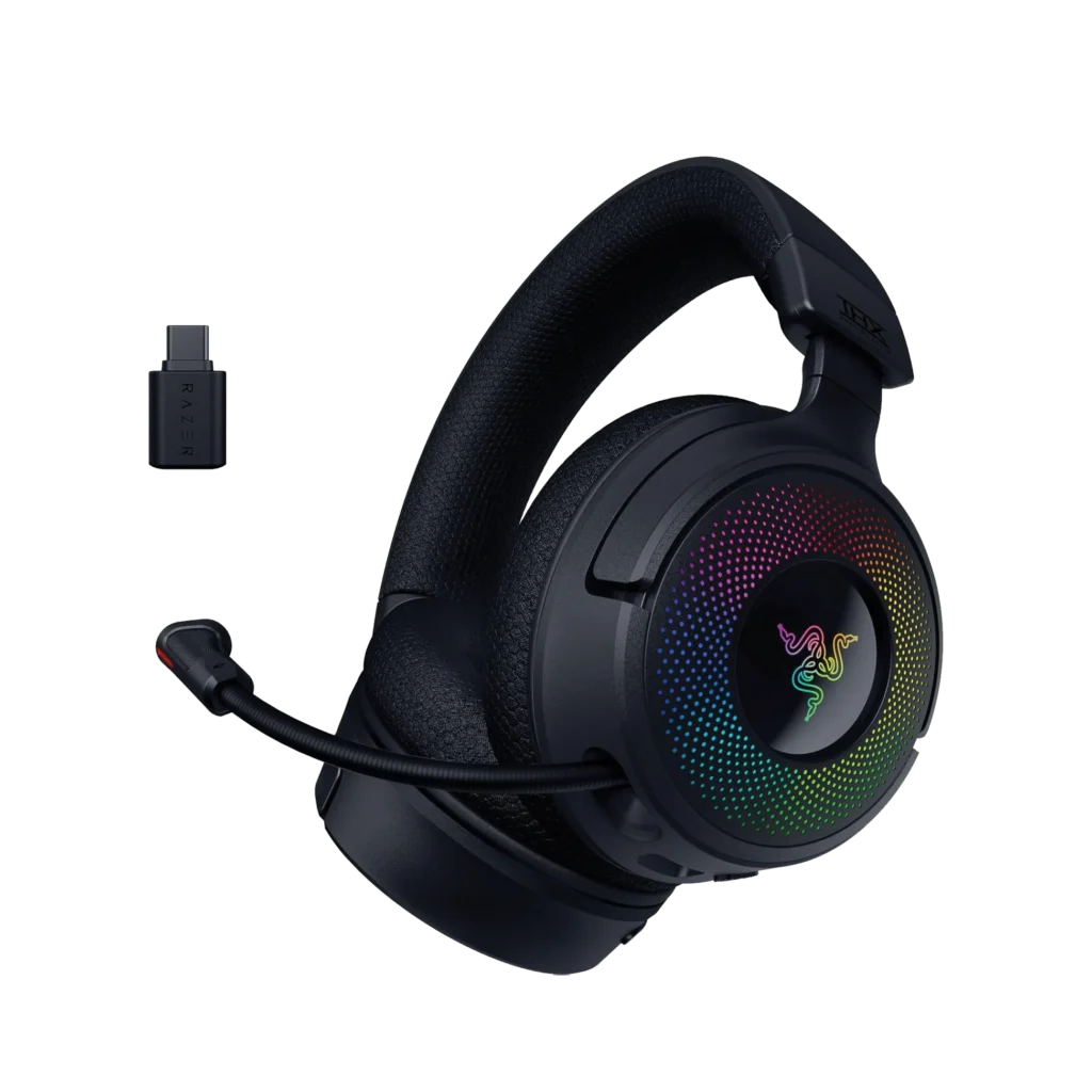 Razer Kraken V4 Wireless Gaming Headset 3 Modes Connectivity Black