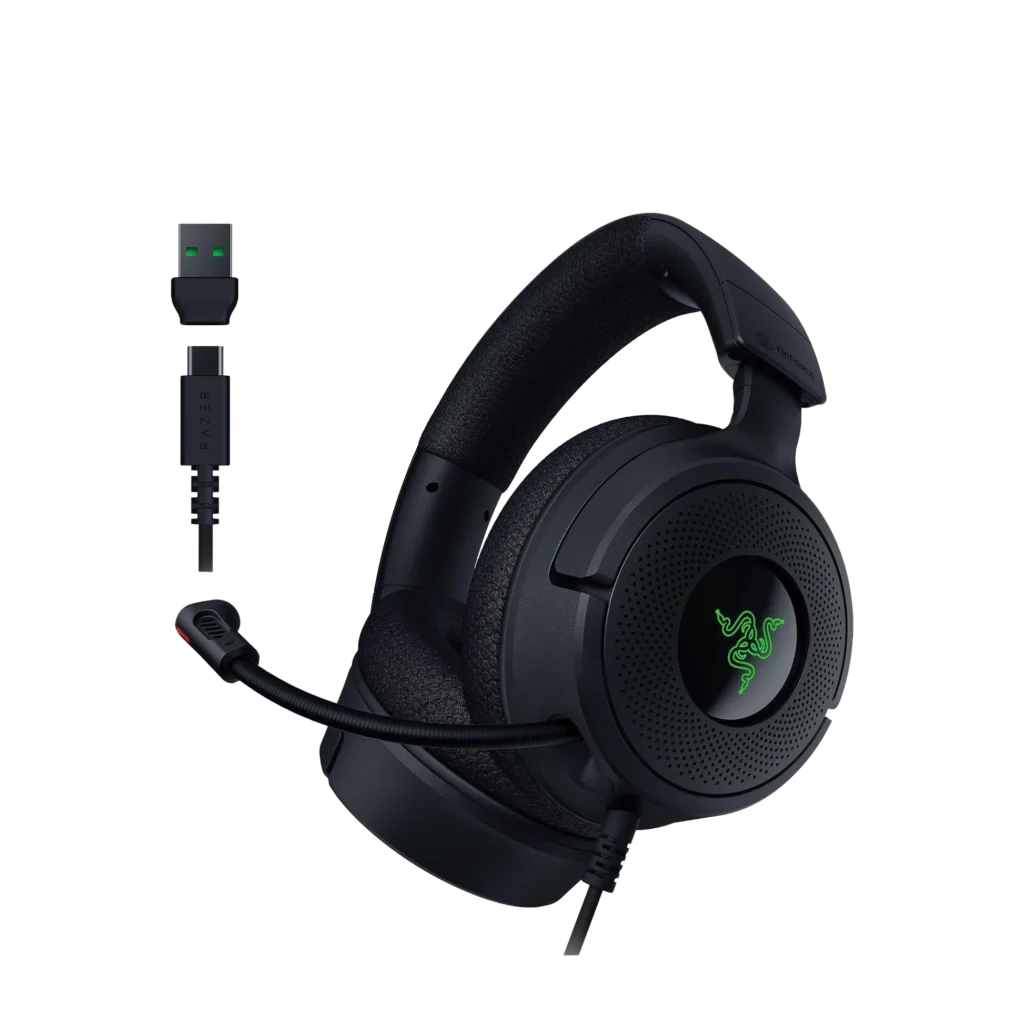 Razer Kraken V4 X - Wired PC Gaming Headset - Black