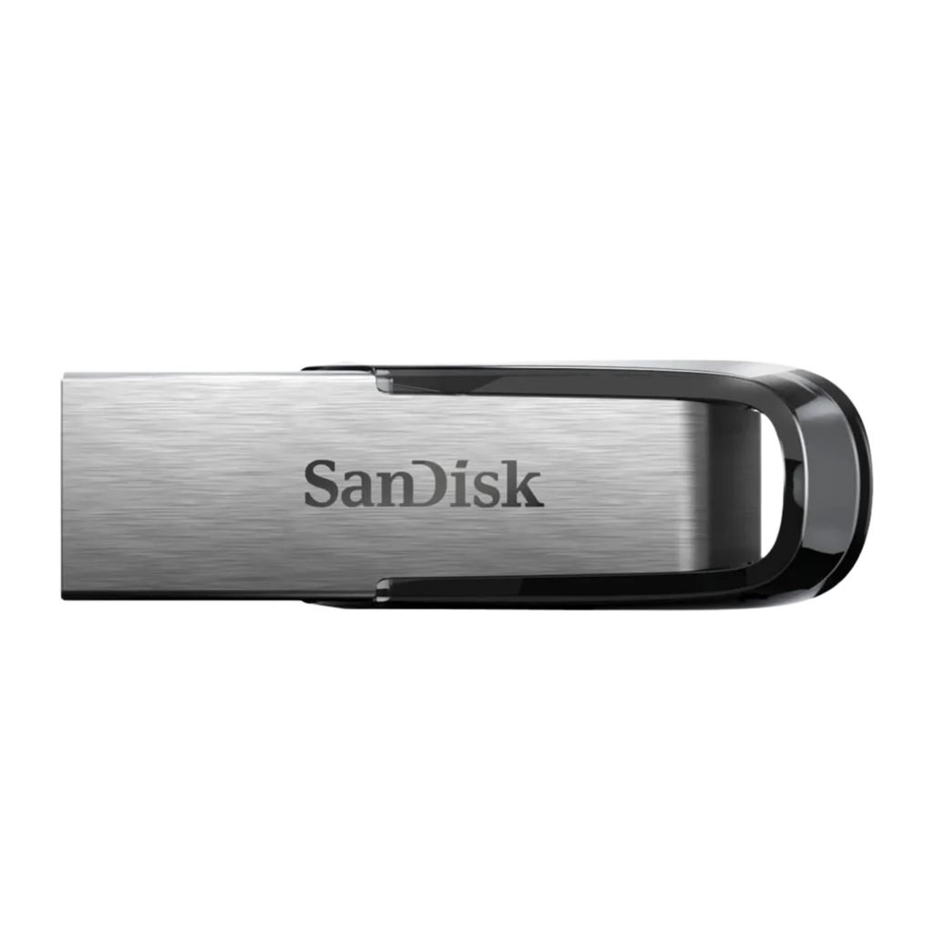 SanDisk 128GB Ultra Flair USB 3.0 Flash Drive Up to 150 MB/s - Silver/Black