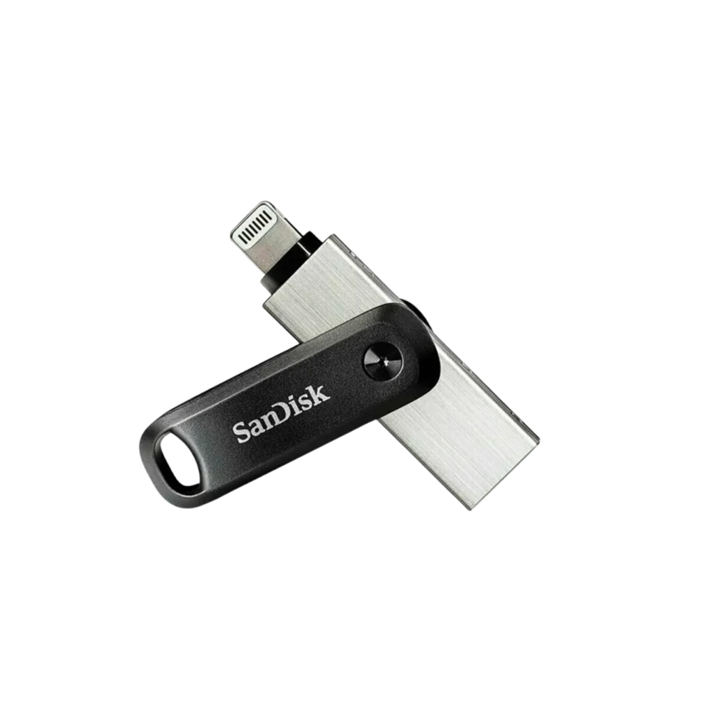 SanDisk iXpand Go 128GB Flash Drive with Lightning and USB 3.0 Connectors