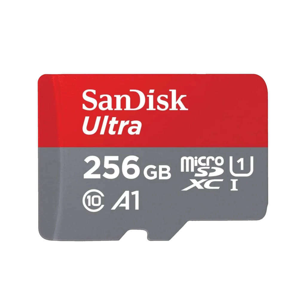 SanDisk Ultra microSD with SD Adapter - 256GB A1 App