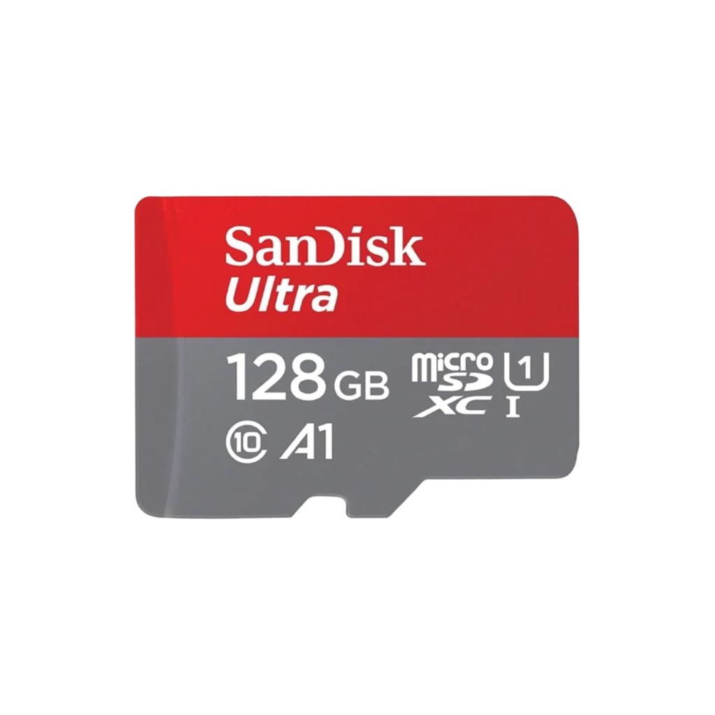 SanDisk 128GB Ultra microSDXC card + SD adapter 140MB/s - Twin Pack
