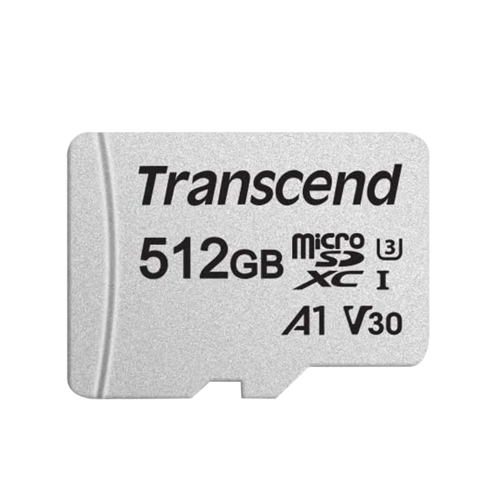 Transcend 512GB microSDXC Memory Card - White